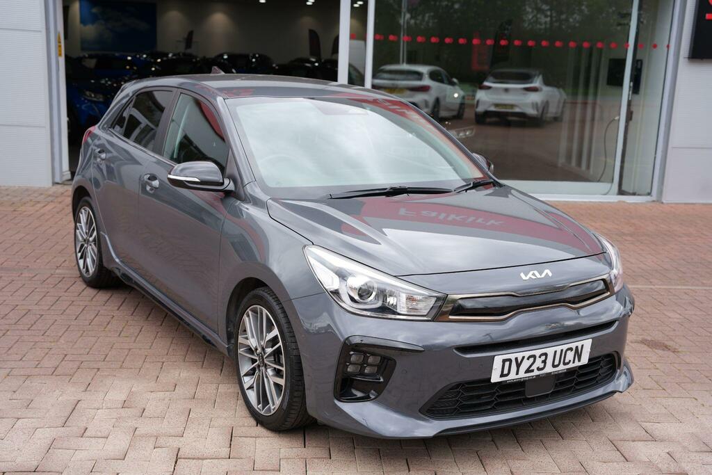 Kia RIO 1.0 T-gdi Mhev Gt-line S Hatchback Hybr Grey #4