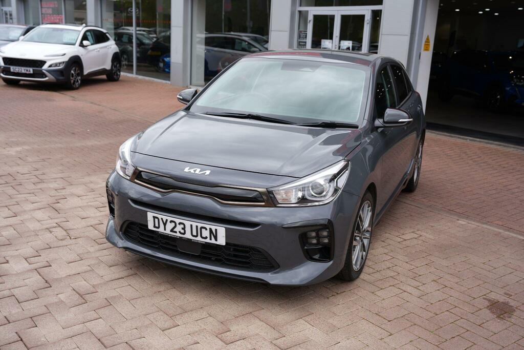 Kia RIO 1.0 T-gdi Mhev Gt-line S Hatchback Hybr Grey #2