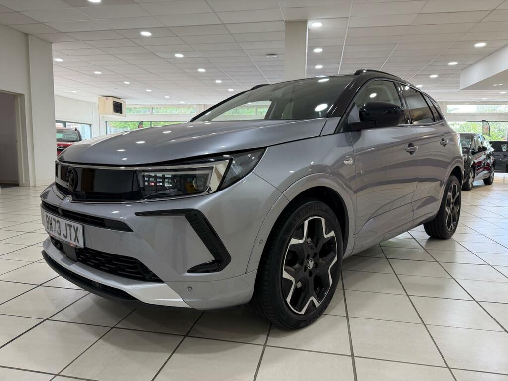 Vauxhall Grandland 1.2 Turbo Ultimate Suv Euro 6 Ss BW73JTX Grey #3