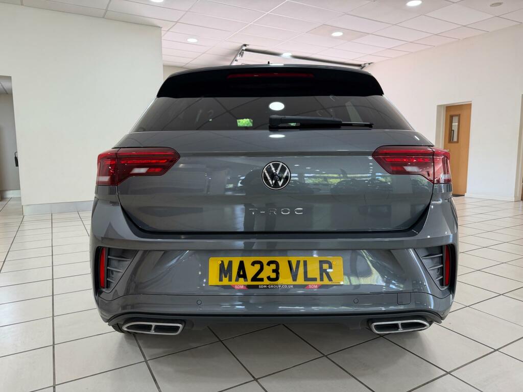 Volkswagen T-Roc 1.5 Tsi R-line Suv Dsg Euro 6 Ss 15 MA23VLR Grey #6