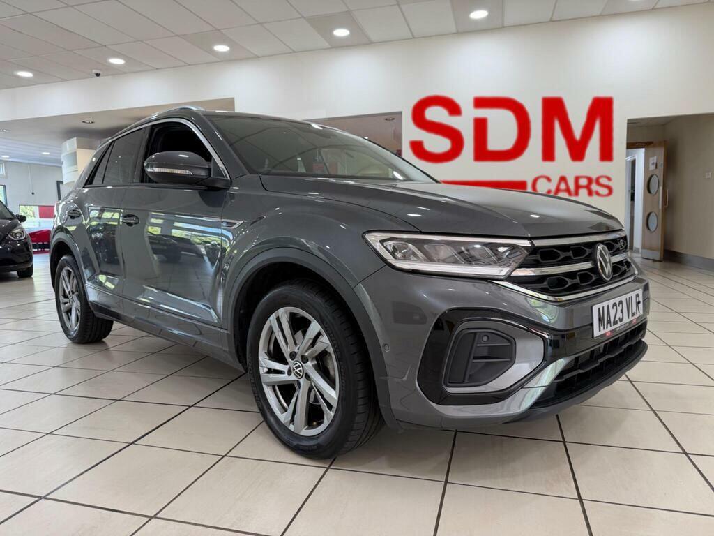 Volkswagen T-Roc 1.5 Tsi R-line Suv Dsg Euro 6 Ss 15 Grey