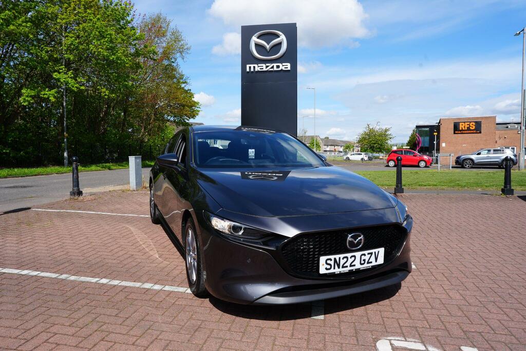 Mazda 3 2.0 E-skyactiv-g Mhev Se-l Lux Hatchback Petro SN22GZV Grey #5