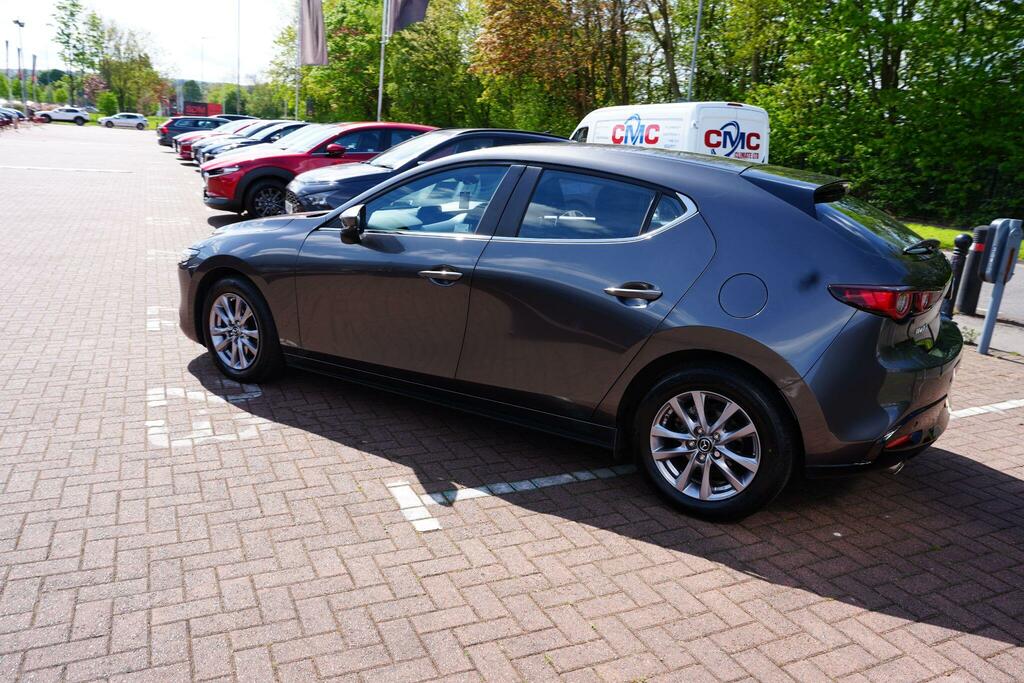 Mazda 3 2.0 E-skyactiv-g Mhev Se-l Lux Hatchback Petro SN22GZV Grey #4