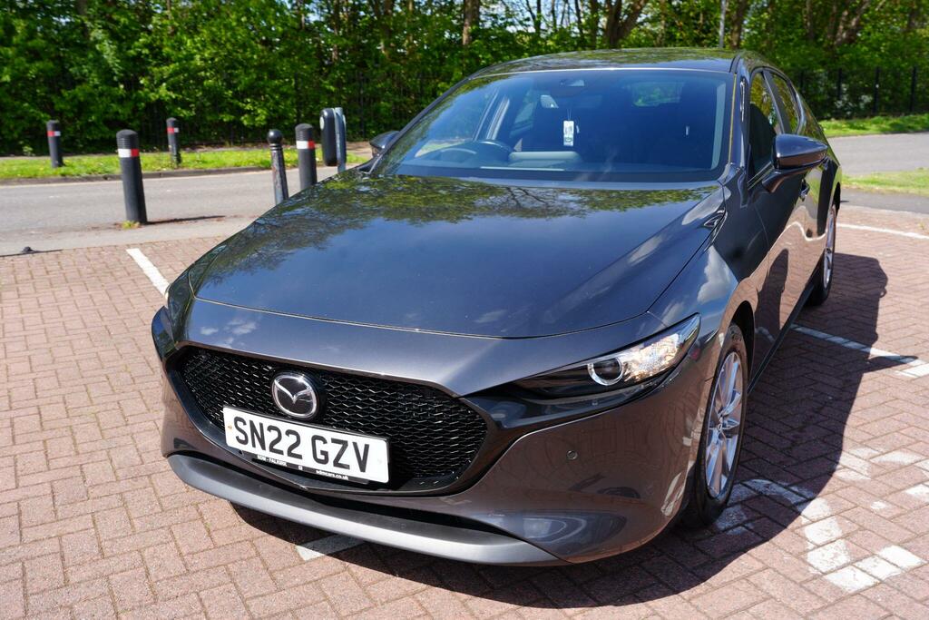 Mazda 3 2.0 E-skyactiv-g Mhev Se-l Lux Hatchback Petro SN22GZV Grey #3