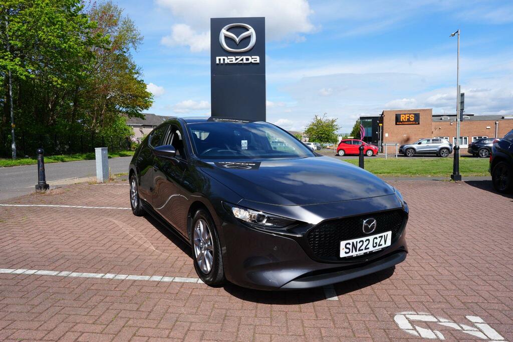 Mazda 3 2.0 E-skyactiv-g Mhev Se-l Lux Hatchback Petro SN22GZV Grey #6