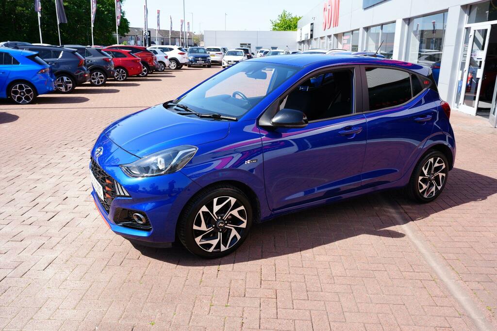 Hyundai I10 1.0 T-gdi N Line Hatchback Euro DL23ZBC Blue