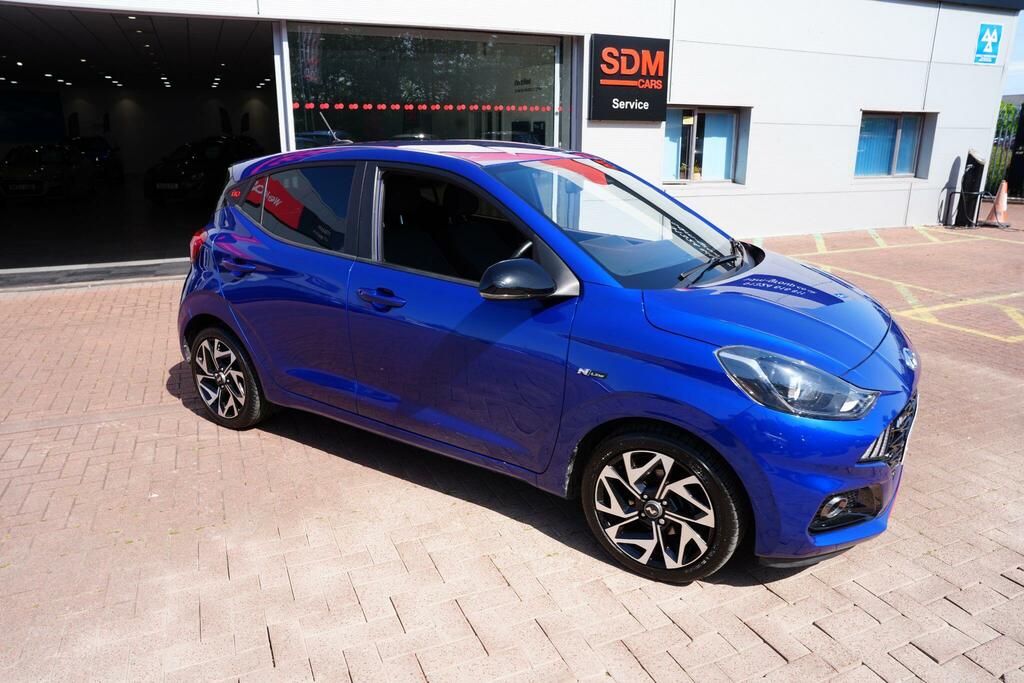 Hyundai I10 1.0 T-gdi N Line Hatchback Euro Blue