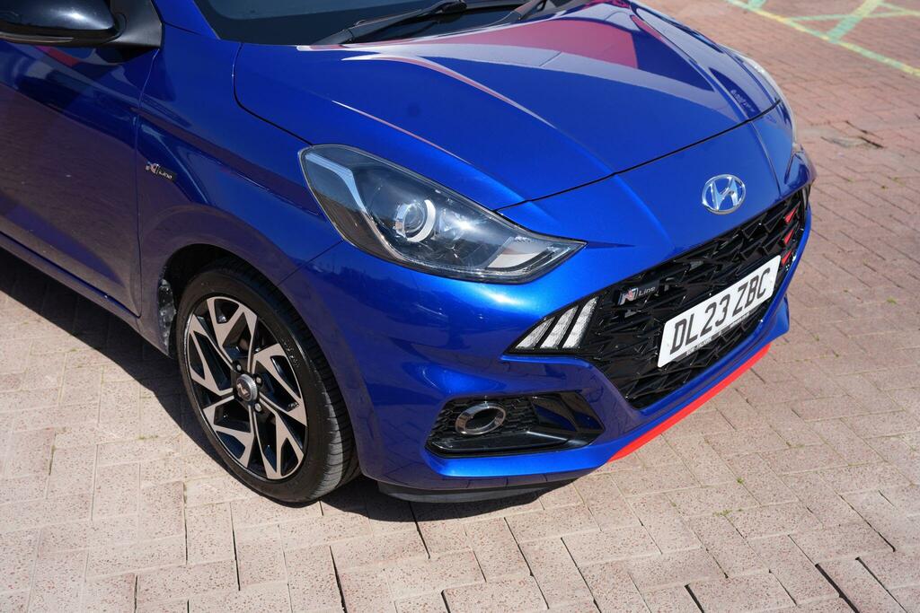 Hyundai I10 1.0 T-gdi N Line Hatchback Euro DL23ZBC Blue #6