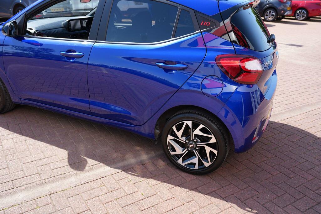 Hyundai I10 1.0 T-gdi N Line Hatchback Euro DL23ZBC Blue #4