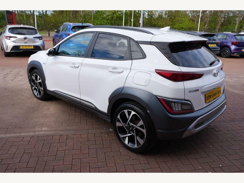 Hyundai Kona 1.0 T-gdi Mhev Ultimate Euro 6 Ss SC22YMA White #4