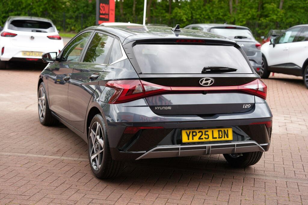 Hyundai I20 1.0 T-gdi Premium Hatchback Dct Euro 6 YP25LDN Grey #3