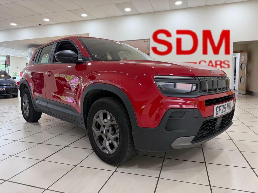 Jeep Avenger 1.2 Longitude Suv Euro 6 Ss Red