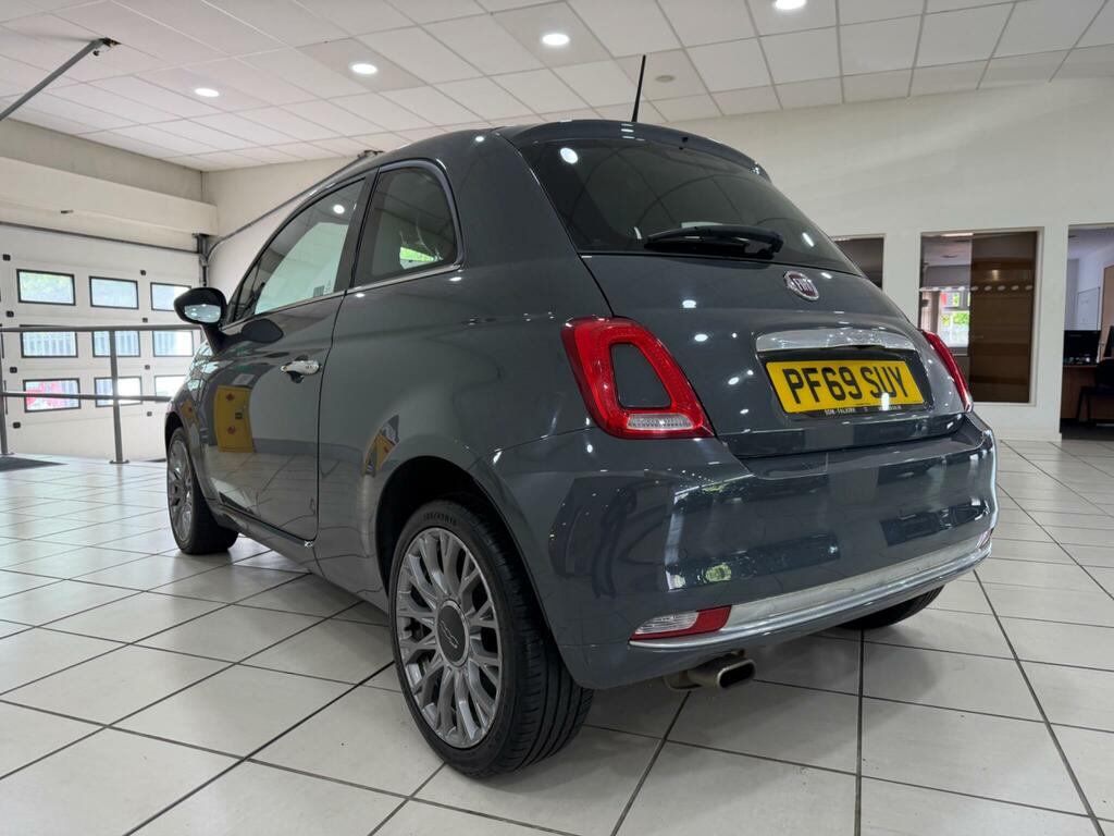 Fiat 500 1.2 Star Hatchback Euro 6 Ss PF69SUY Grey #4