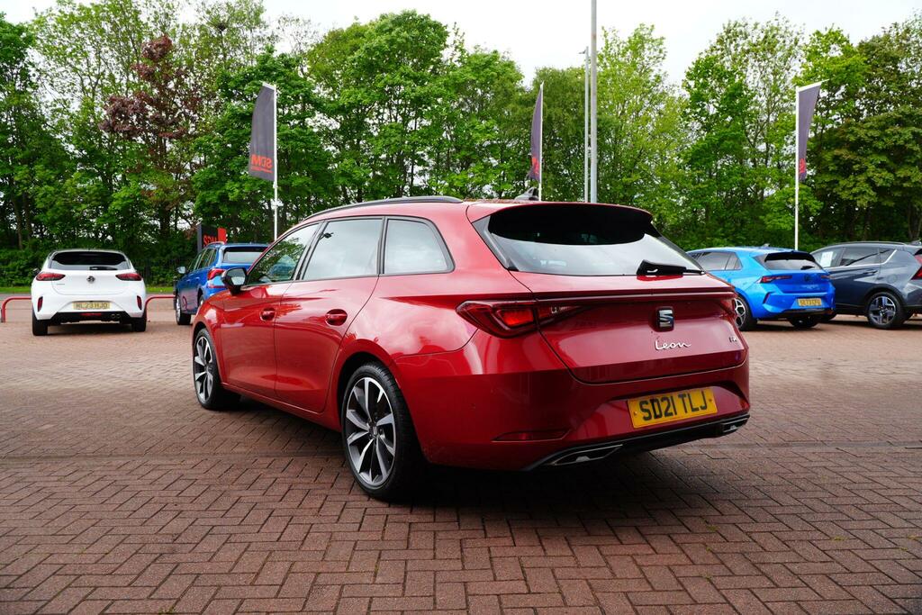 Seat Leon 1.5 Etsi Mhev Fr Sport Dsg Euro 6 Ss Red #2