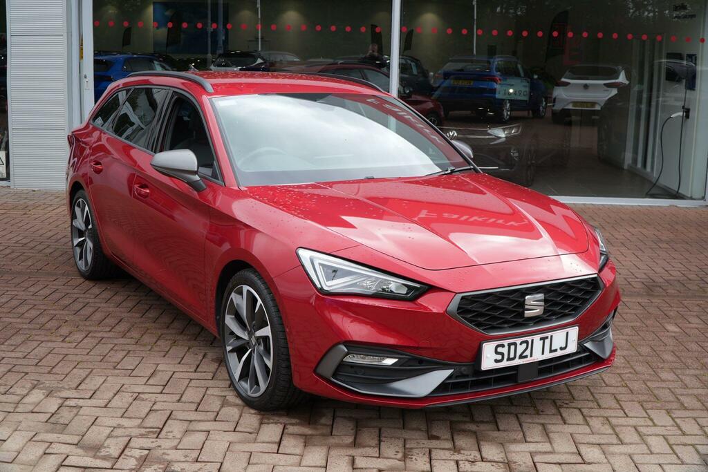 Seat Leon 1.5 Etsi Mhev Fr Sport Dsg Euro 6 Ss Red #4