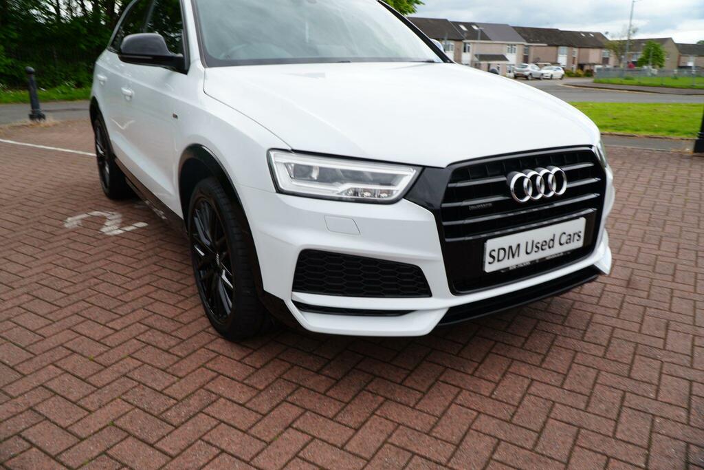 Audi Q3 2.0 Tfsi Black Edition S Tronic Quattro Euro 6 S SV18JSD White #6