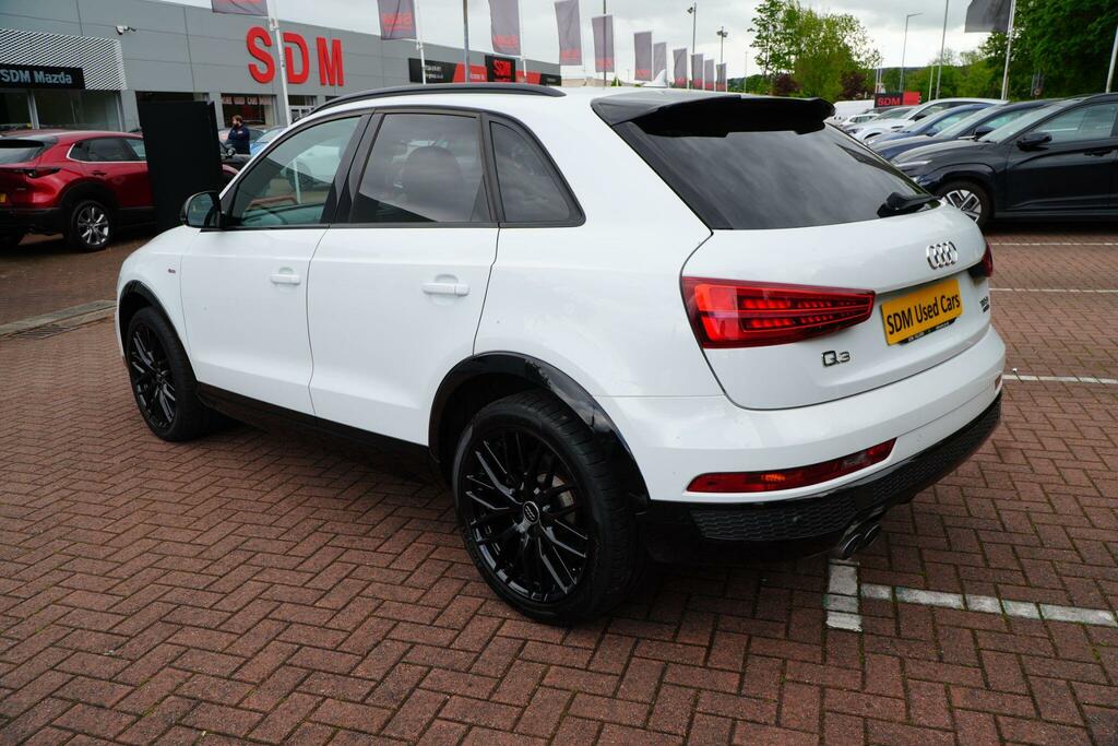 Audi Q3 2.0 Tfsi Black Edition S Tronic Quattro Euro 6 S SV18JSD White #4