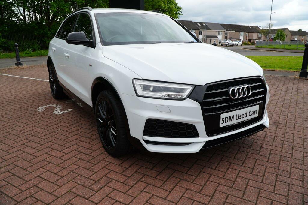 Audi Q3 2.0 Tfsi Black Edition S Tronic Quattro Euro 6 S SV18JSD White #5