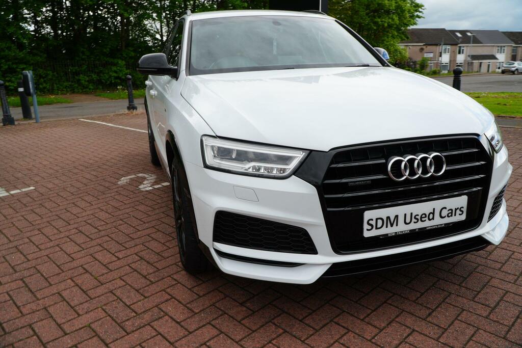 Audi Q3 2.0 Tfsi Black Edition S Tronic Quattro Euro 6 S SV18JSD White #2