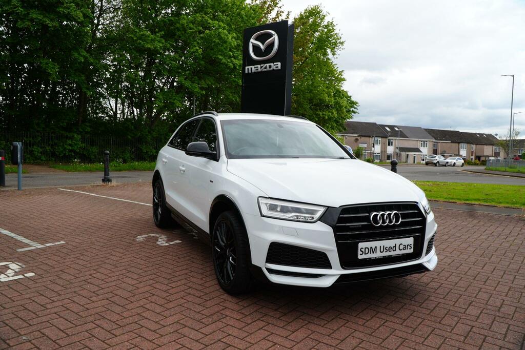 Audi Q3 2.0 Tfsi Black Edition S Tronic Quattro Euro 6 S White