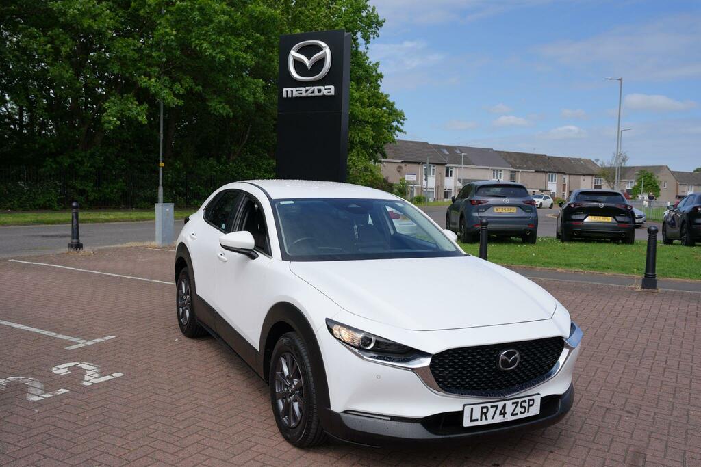 Mazda CX-30 2.0 E-skyactiv G Mhev Centre-line Suv M White