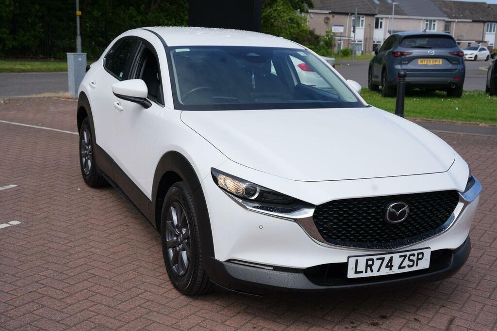 Mazda CX-30 2.0 E-skyactiv G Mhev Centre-line Suv M LR74ZSP White #6