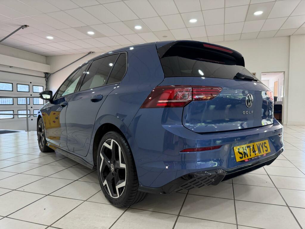 Volkswagen Golf 1.5 Tsi R-line Hatchback Euro 6 SM74WYS Blue #3