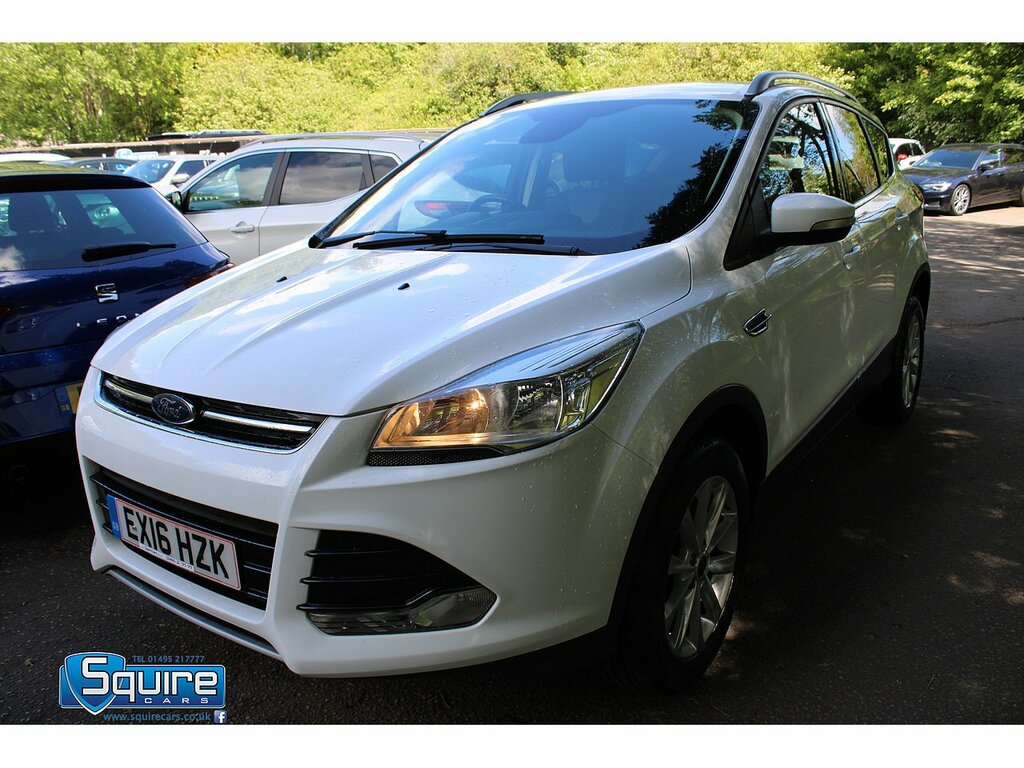 Ford Kuga Tdci Titanium U1506 Ulez EX16HZK White #3