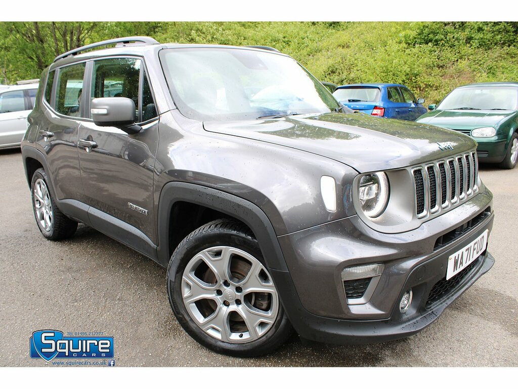 Jeep Renegade Gse T4 Limited U1536 Ulez Silver