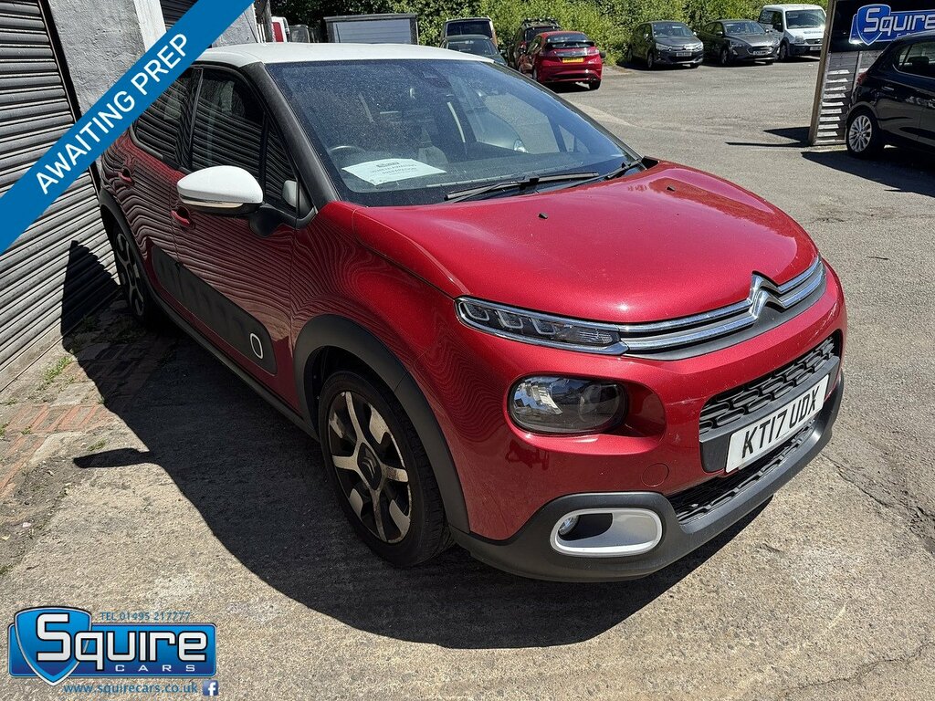 Citroen C3 Bluehdi Flair U1552 Ulez Red