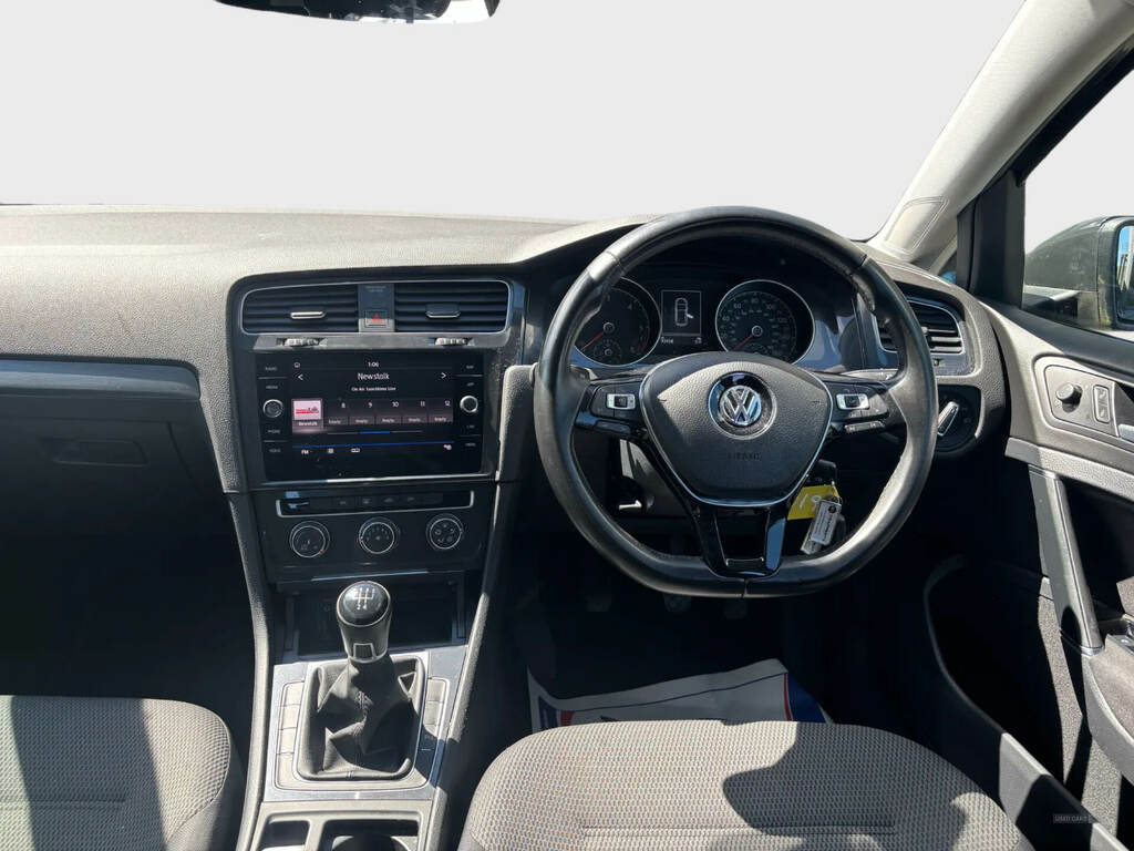 Volkswagen Golf 1.6 Tdi Se Nav KY67VTJ Grey #6
