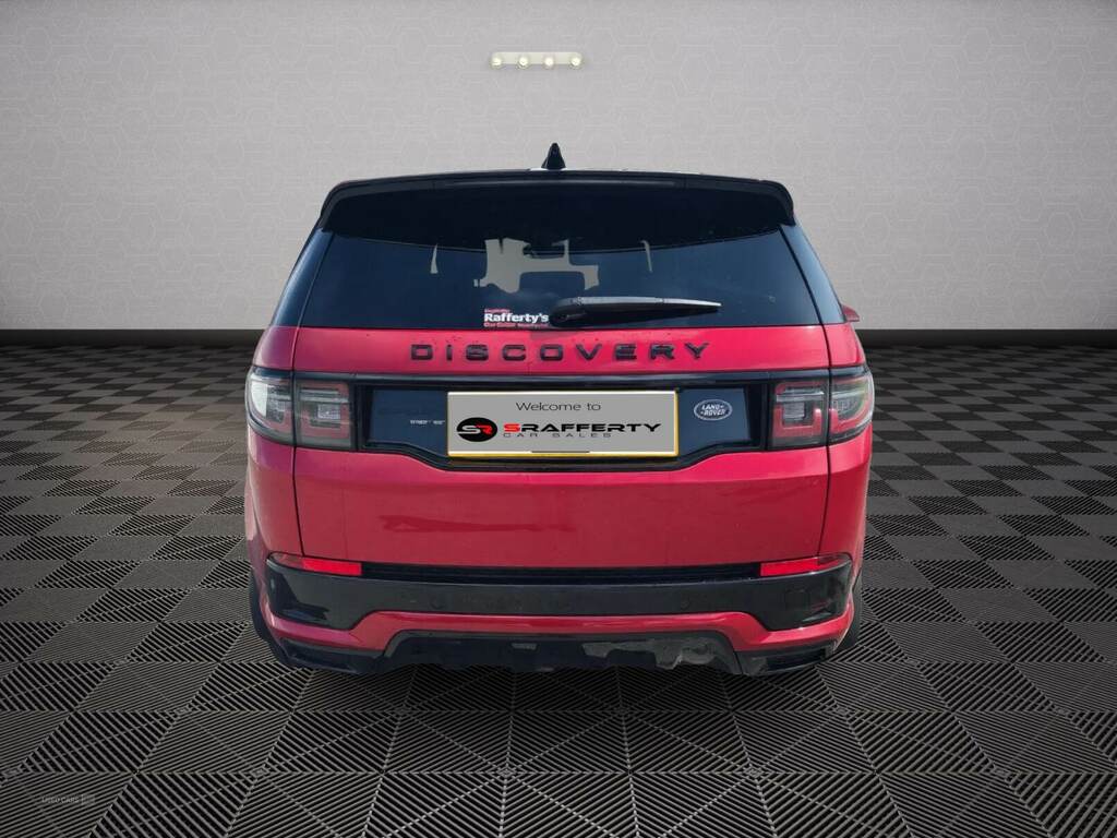 Land Rover Discovery Sport 2.0 D180 R-dynamic Se RGZ4031 Red #4