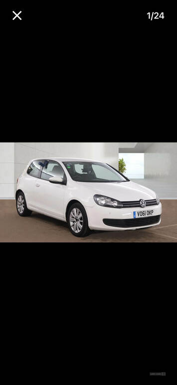 Volkswagen Golf 1.6 Tdi 105 Bluemotion Tech Match White