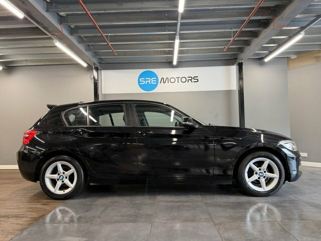 BMW 1 Series 2018 1.5 116D Se Business Hatchback Man PO18ZYS Black #3
