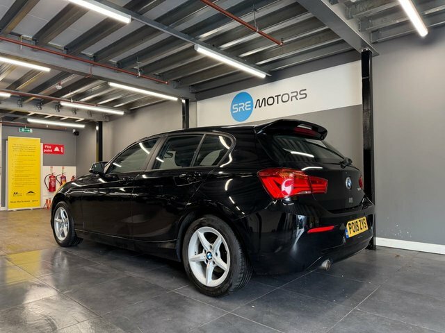 BMW 1 Series 2018 1.5 116D Se Business Hatchback Man PO18ZYS Black #6