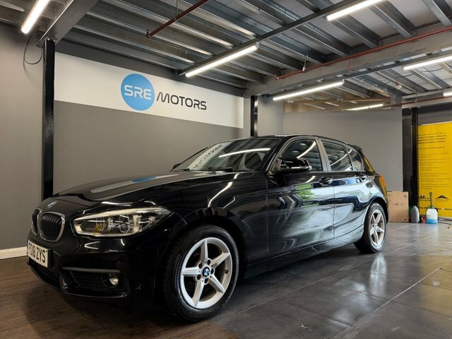 BMW 1 Series 2018 1.5 116D Se Business Hatchback Man PO18ZYS Black #2