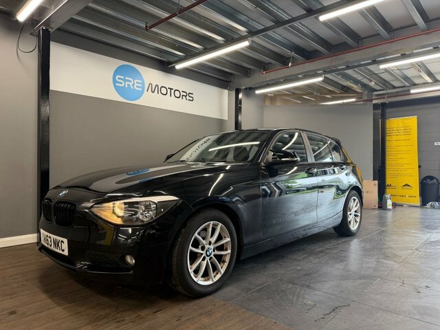 BMW 1 Series 2013 1.6 116D Ed Efficientdynamics Hatchback D YK63NKC Black #2