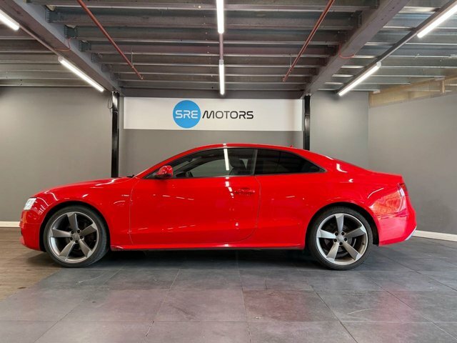 Audi A5 2013 2.0 Tdi Black Edition Coupe Red #4