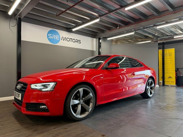 Audi A5 2013 2.0 Tdi Black Edition Coupe Red #2