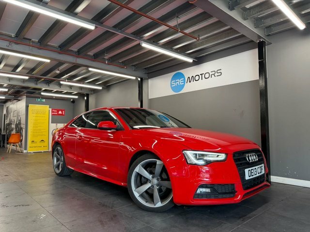Audi A5 2013 2.0 Tdi Black Edition Coupe Red