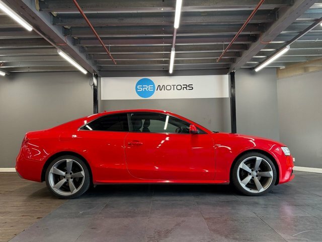 Audi A5 2013 2.0 Tdi Black Edition Coupe Red #3
