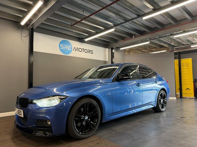 BMW 3 Series 2017 2.0 318D M Sport Saloon Euro YE17UEO Blue #2