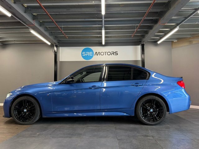 BMW 3 Series 2017 2.0 318D M Sport Saloon Euro YE17UEO Blue #4