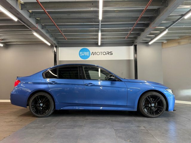 BMW 3 Series 2017 2.0 318D M Sport Saloon Euro YE17UEO Blue #3