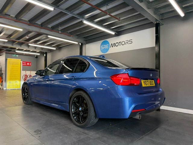 BMW 3 Series 2017 2.0 318D M Sport Saloon Euro YE17UEO Blue #6