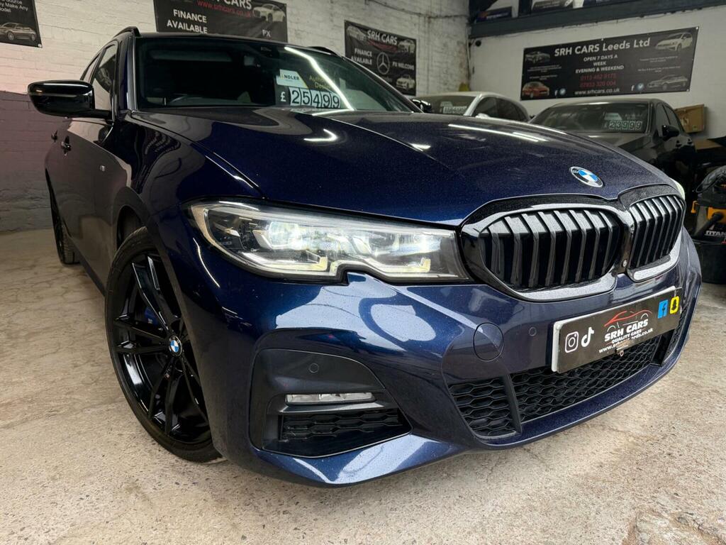 BMW 3 Series Estate 3.0 330D M Sport Plus Edition Touring MT69WLW Blue #3