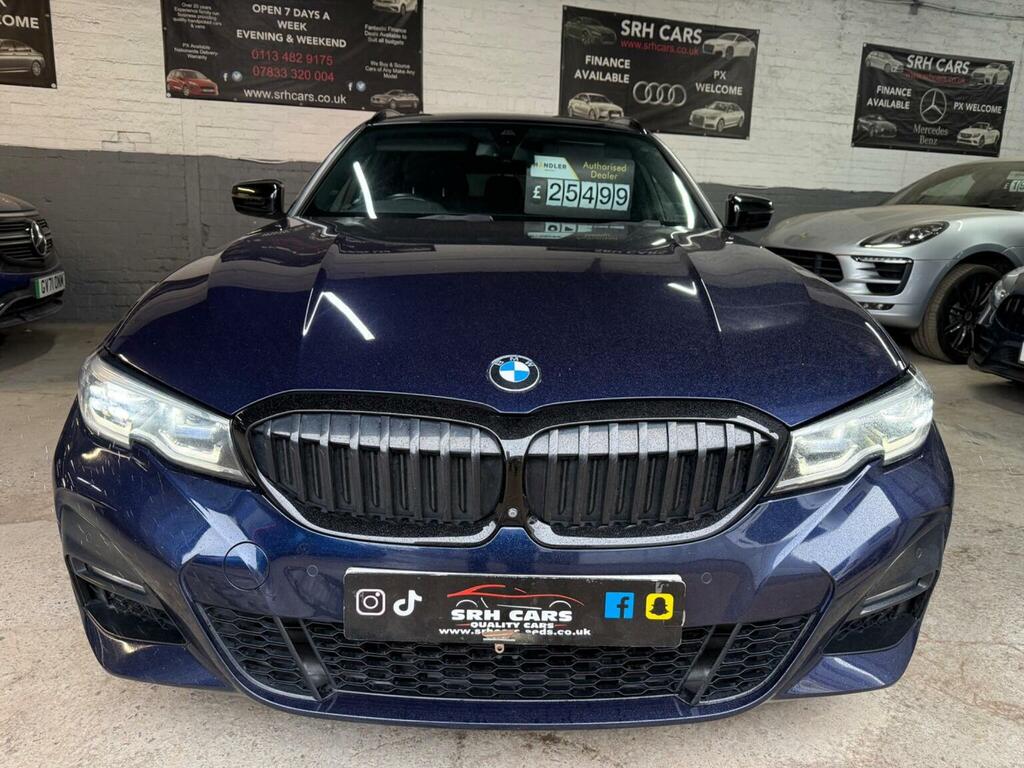BMW 3 Series Estate 3.0 330D M Sport Plus Edition Touring MT69WLW Blue #5
