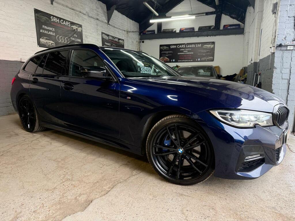BMW 3 Series Estate 3.0 330D M Sport Plus Edition Touring MT69WLW Blue #4