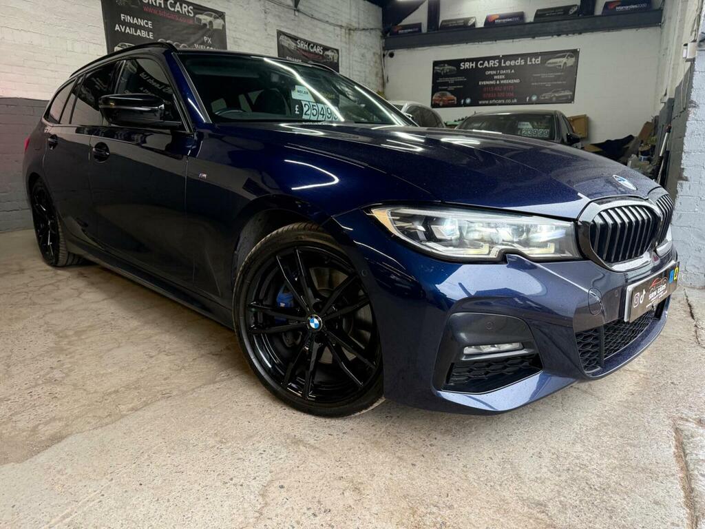 BMW 3 Series Estate 3.0 330D M Sport Plus Edition Touring MT69WLW Blue #2