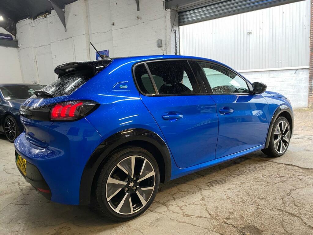 Peugeot e-208 Hatchback 50Kwh Gt Premium 202222 FY22RKA Blue #6